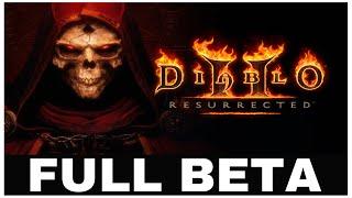 Diablo 2: Resurrected | Full Controller Playthrough (Beta)