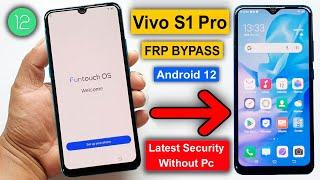 Vivo S1 Pro FRP Bypass Android 12 | Vivo S1 Pro (1920) Google Account Remove | Vivo 1920 FRP Unlock