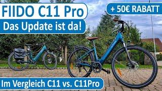 Fiido C11 Pro das Upgrade ist da -  Der Vergleich Neu gegen Alt.