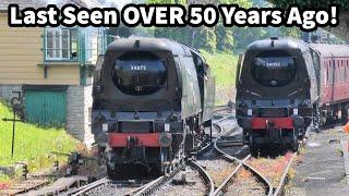 The UNBELIEVABLE Sight of 8 x BULLEID Pacifics Together for the first time in over 50 Years!