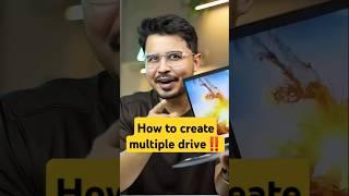 How to Create Multiple Drives on a New PC, Laptop, and Computer | Step-by-Step Guide #techbro