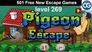 [Walkthrough] 501 Free New Escape Games level 269 - Pigeon escape - Complete Game