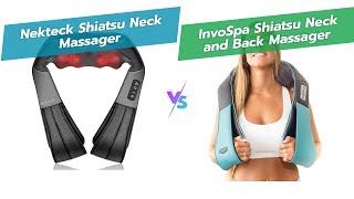  Nekteck vs InvoSpa: Best Neck & Back Massager! ️