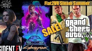 Flat2VR Steam Summer Sale! ... alle VR modbaren Steam Hits im Sale gelistet =)