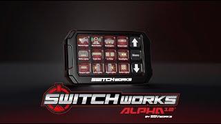 SWTICH Works Alpha12 Digital Smart Switch with LCD Push Buttons