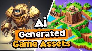 This AI Can Generate Your Amazing Game Assets! FREE!