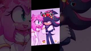 SonAmy🩷 VS ShadAmy🩷#amyrose #sonic #shadow #sonamy #shadamy #edit