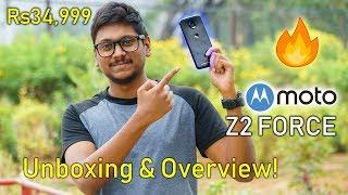 Moto Z2 Force with Turbo Power Mod | Unboxing & Quick Review!