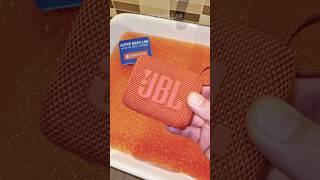 DROPPING a JBL GO 4 in RED SLIME... WILL IT SURVIVE?! 