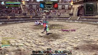 Dragon Nest NA PVP - Silver Hunter vs Barbarian (95 CAP)