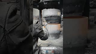 Giant Iron Pipe Forming Process: High Precision with Presses and Iron Molds
