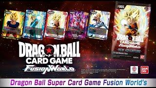 DRAGON BALL SUPER CARD GAME FUSION WORLD BOOSTER PACK -NEW ADVENTURE- [FB05]