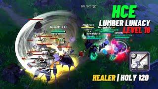 HCE | Lumber Lunacy Lvl 18 | Heal pov | Albion Online