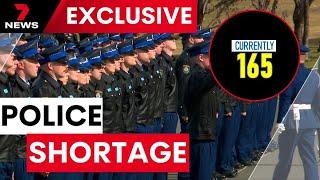 Shortage of police officers on the rise | 7NEWS