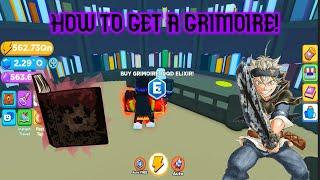 How To Get A Grimoire! (NEW UPDATE 11!) | Anime Punching Simulator Roblox