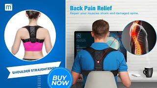 YOMYM Shoulder Straighteners - Spinal Reserving Orthopedic Spine Antenna - Full Back Support Posture