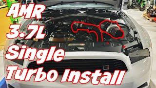 How to Turbo A 2011-2014 3.7 S197 V6 Mustang (AMR S197 3.7L V6 Turbo Kit)