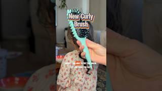 Trying the VIRAL Curly Hair Brush by @BounceCurl #curlyhairstyles #backtoschool