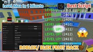 [Roblox] Blox Fruit Level Max In 1 Minute / Hack FASTEST - Undetected / Free/WORKING | Best Script