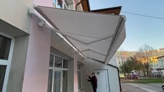 CUM SE MONTEAZA O COPERTINA RETRACTABILA PENTRU TERASA 6 X 3 M