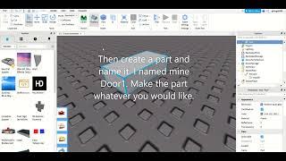 How to make a keycard door! (Roblox Studio Tutorial)