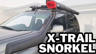 Nissan X-trail snorkel install - MODs