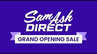Sam Ash Is Back:  Welcome to Sam Ash Direct: The Online Music & Sound Megastore