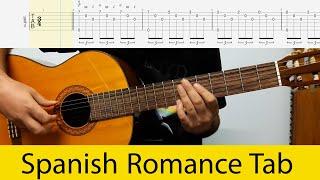 How To Play Spanish Romance On Classical Guitar With Tabs