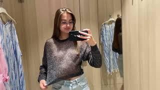 [4k] Transparent Try on haul || Try on haul with Alina (2024)