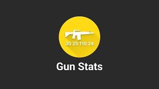 Gun Stats - Unturned Plugin