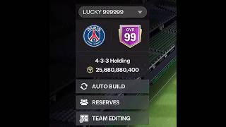 Lucky team trick ️ #fifa #eafcmobile #fifamobile #fifa22 #eafc25
