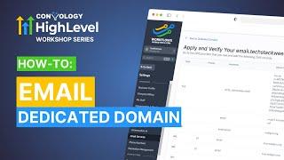 HighLevel: Create a Dedicated Sending Domain for Emails