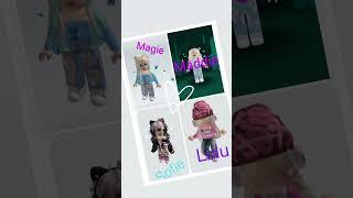 #Maggie #sofie #lulu #maddie #roblox #sister #bff #ibfs