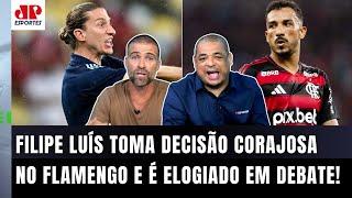 "O Filipe Luís NÃO VAI FAZER ISSO! E eu NÃO VOU SER POLITICAMENTE CORRETO de..." Flamengo DEBATIDO!