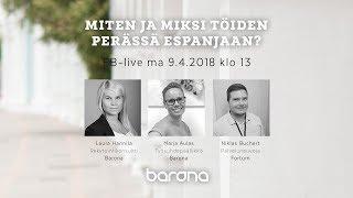 Miten ja miksi töiden perässä Espanjaan? - Facebook Live 9.4.2018 klo 13.00