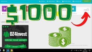 i Made $1000 on DZ4Invest #earn #invest #dz4team