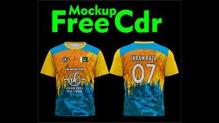 Free Cdr T Shirt Mockup 01 cdr file free download corel draw x7 Download Link in Description