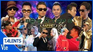 Tổng hợp 6 MÀN TRÌNH DIỄN rực cháy của BỘ 6 QUYỀN LỰC cùng TOP 8 CHUNG KẾT RAP VIỆT MÙA 2