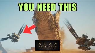 Dune Awakening The Ornithopter is Mandatory