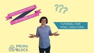 How to Create an ICO Pool on PrimaBlock (PrimaBlock Official) NEW version