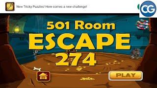 [Walkthrough] Classic Door Escape level 274 - 501 Room escape 274 - Complete Game