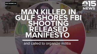 FBI: Armed man killed in Gulf Shores released manifesto, tried to organize militia - WPMI NBC 15