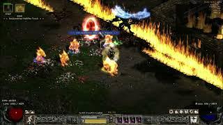 Project Diablo 2: Beta S10 Necromancer Fire Golems Uber Tristam Testing