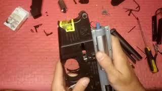 P3. Airsoft gun EC-302 change spring