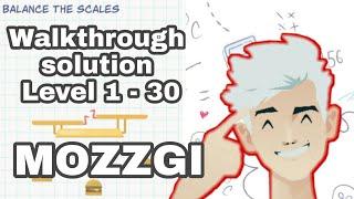 MOZZGI | Logic IQ Games | Walkthrough solution to Level 1 - 30 | Thipux