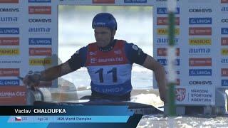 Vaclav Chaloupka, CZE, Canoe Slalom Heats / 2024 ICF Canoe Slalom World Cup Prague Czechia