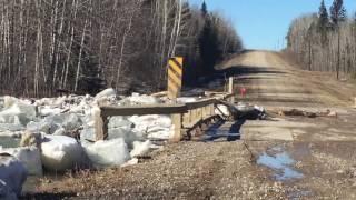 Ice Jam on the White Fox River