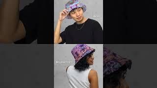 2 new bucket hat designs - #digitalart #fashion #accessories #short