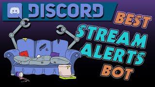 Couchbot - Best Discord Bot for Stream Alerts in your Discord Server