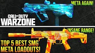 WARZONE: New TOP 5 BEST SMG META LOADOUTS After Update! (WARZONE 3 META)